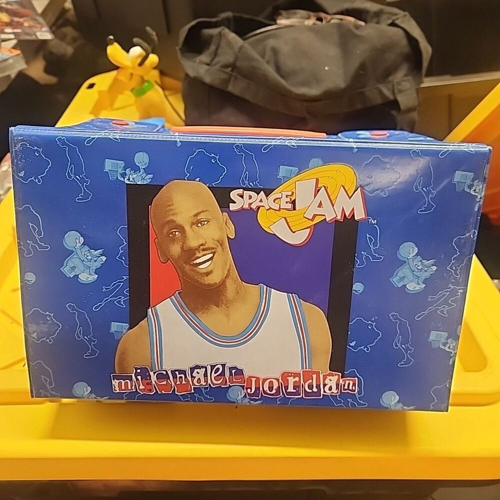 Space Jam VHS Video Case Lunch Box Michael Jordan BOX ONLY